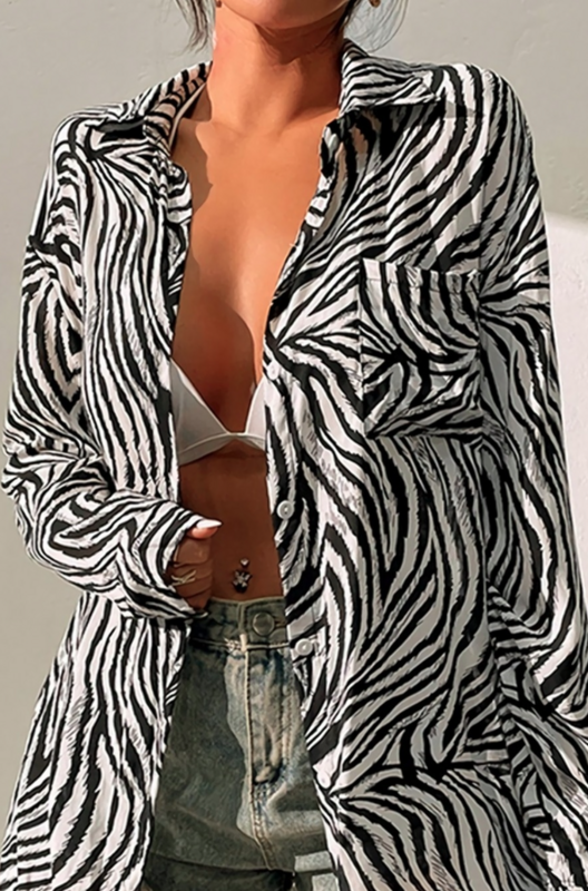 Zebra Cover Shirt