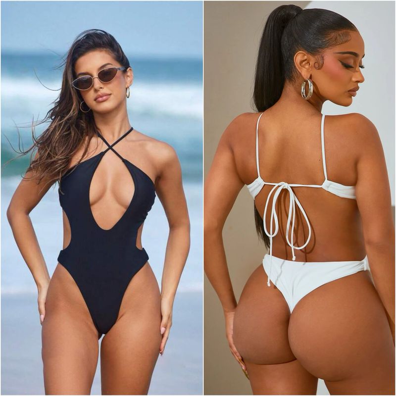 Reina Cross Strap Monokini