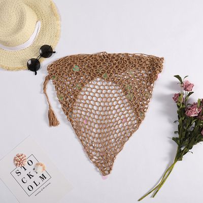 Knitted Mini Wrap Skirt