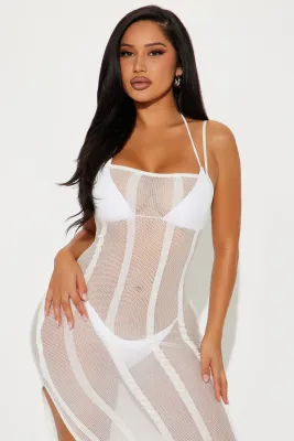Krista Crochet Cover Up Maxi Dress