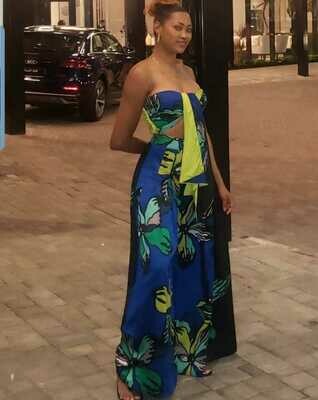 Floral Flowy Palazzo Set