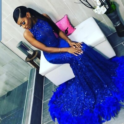Blue Beauty Gown