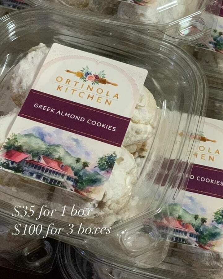 Greek Almond Cookies