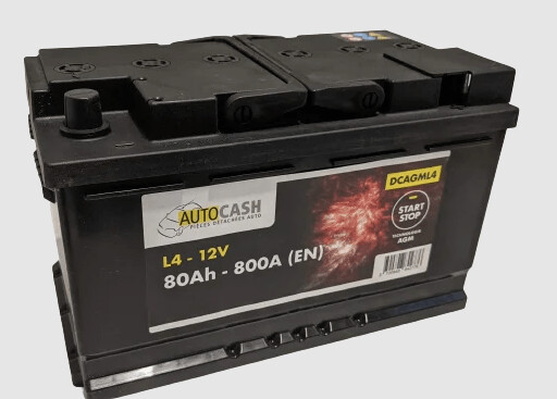 CK800 CENTRA Start-Stop Batterie 12V 80Ah 800A B13 L4 Batterie AGM