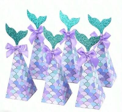 Mermaid Tail Decorated Gift Boxes