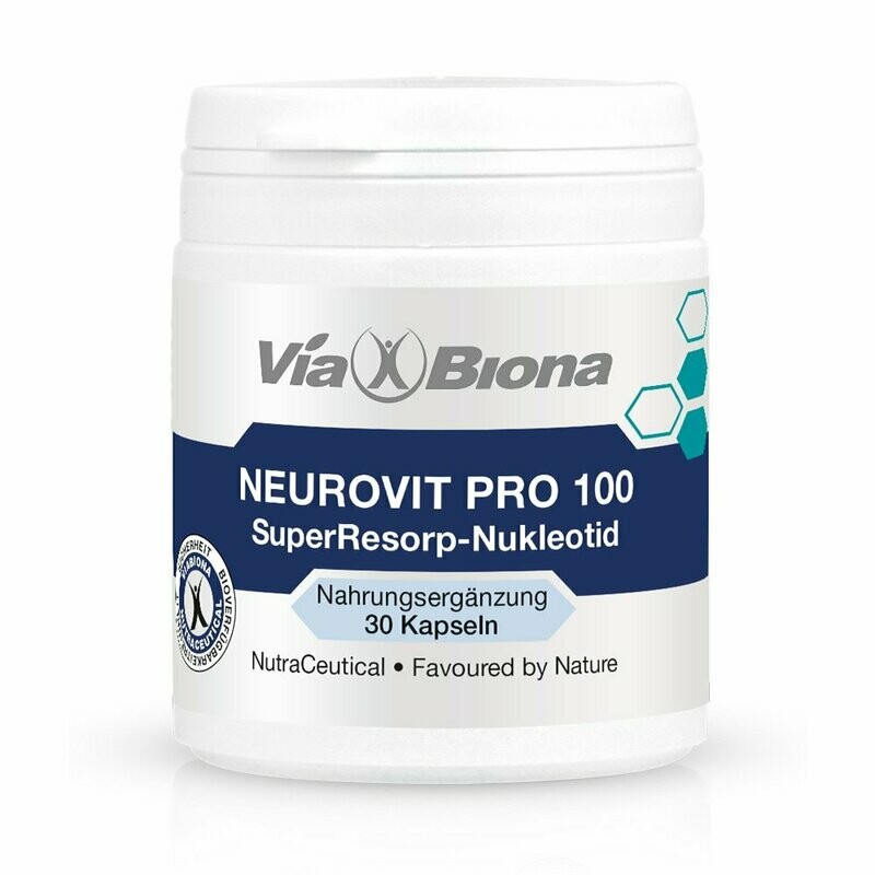 NEUROVIT PRO 100 SuperResorp-Nukleotid
Das Premium-Präparat bei nervenbedingten Schmerz-Zuständen