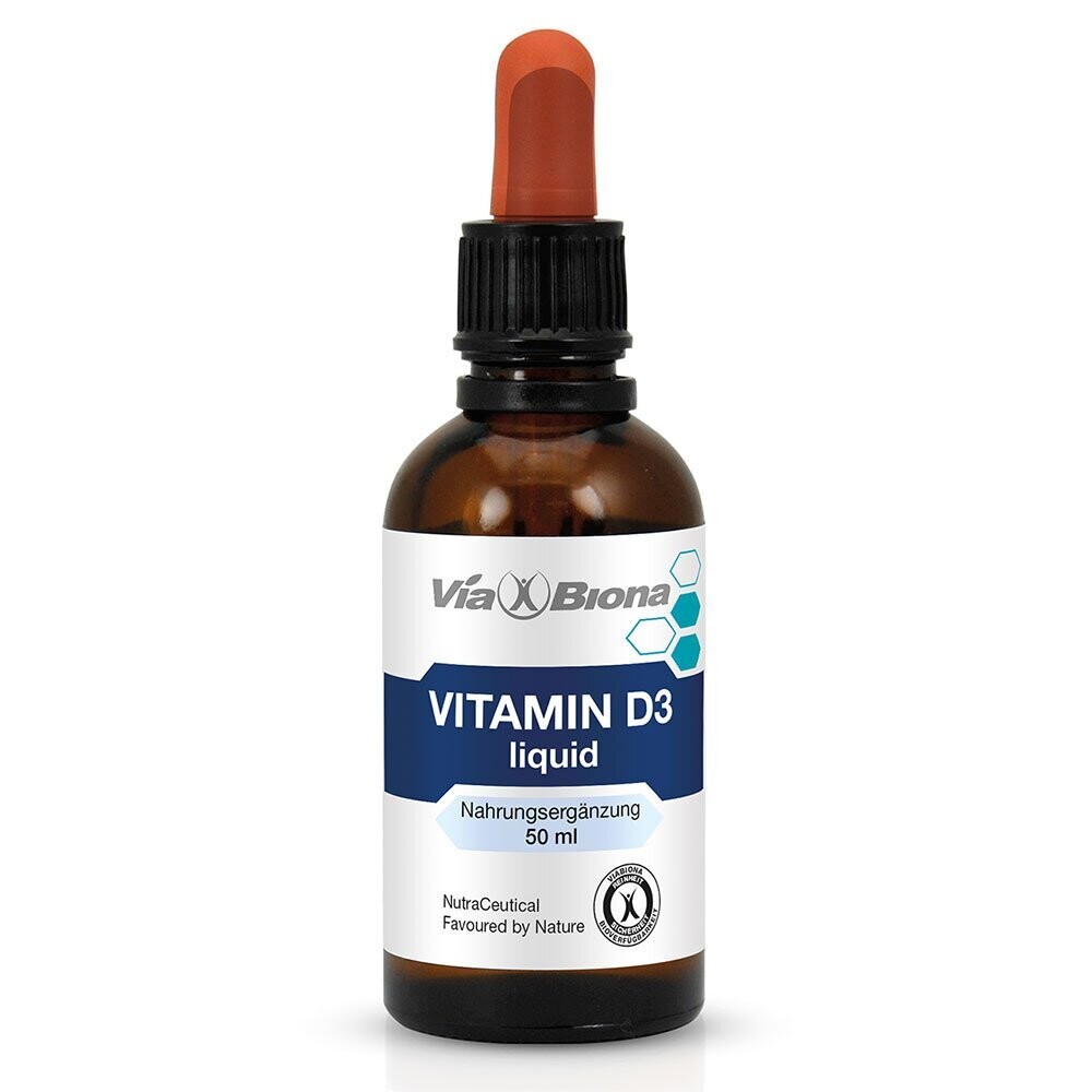 Vitamin D3 liquid.

Kompromisslos effektiv:
Höchst bioaktives Vitamin D3-Cholecalciferol