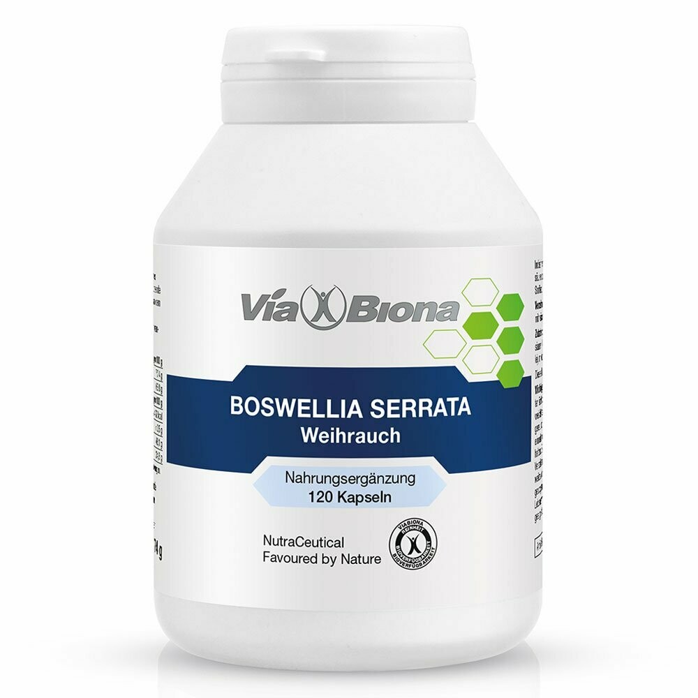 Boswellia Serrata (Weihrauch).

Hoch effektiv bei Gelenkbeschwerden und Reizdarm