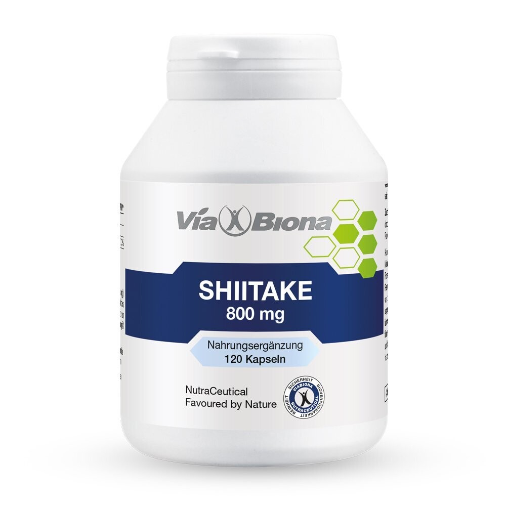 Shiitake 800mg.

Der Therapie-Pilz