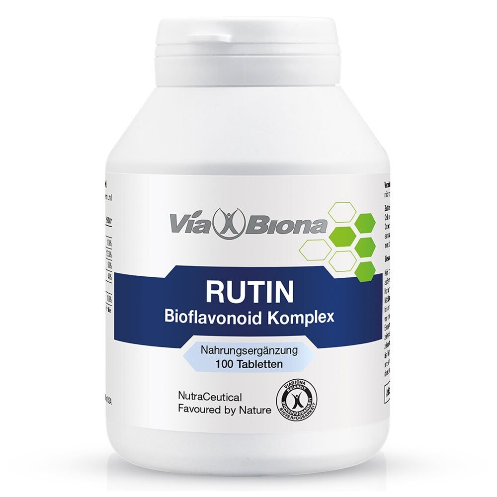 Rutin.

Krampfadern? Besenreiser?