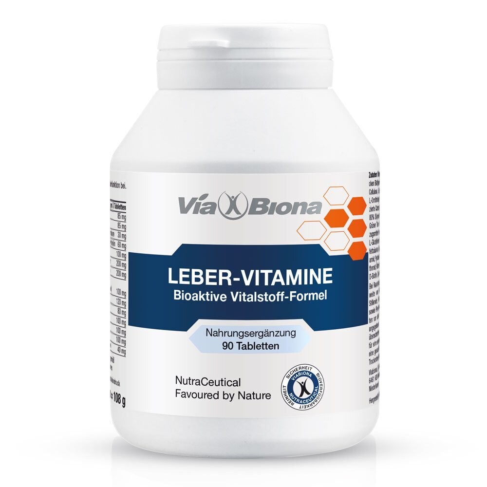 Leber-Vitamine.

Wichtig für alle, deren Leber belastet ist!