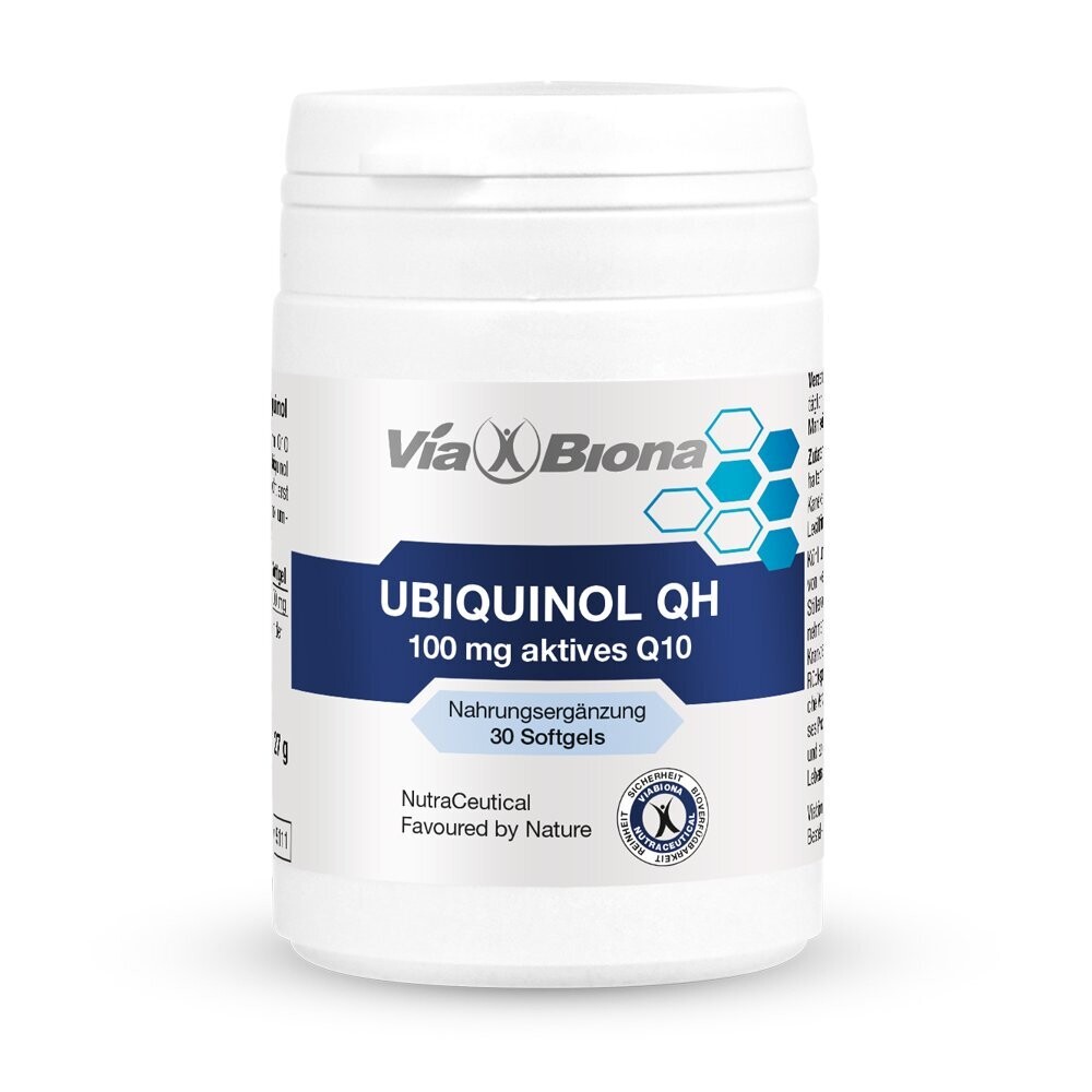 Ubiquinol QH 100 direkt.

Die NEUE Generation des Zellenergie-Nährstoffes Coenzym Q10