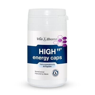 HIGH11+energy caps.
Neue Energie fürs Leben