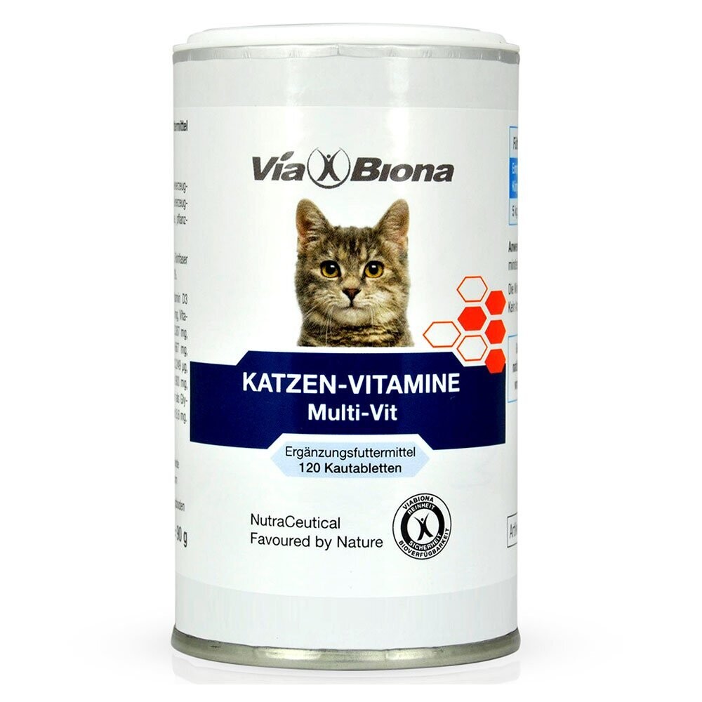 Katzen-Vitamine Vollversorgung.

... unwiderstehlich lecker und noch ergiebiger.
