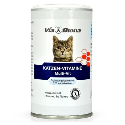 Katzen-Vitamine Vollversorgung.
... unwiderstehlich lecker und noch ergiebiger.