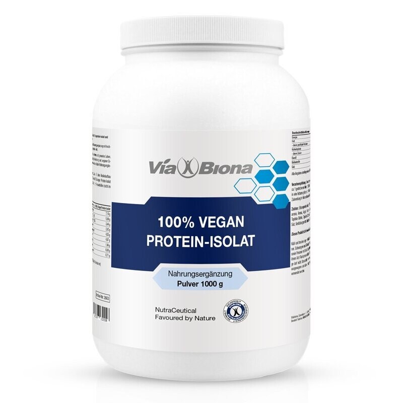 ANGEBOT: 100% VEGAN PROTEIN-ISOLAT ANGEBOT: 100% VEGAN PROTEIN-ISOLAT