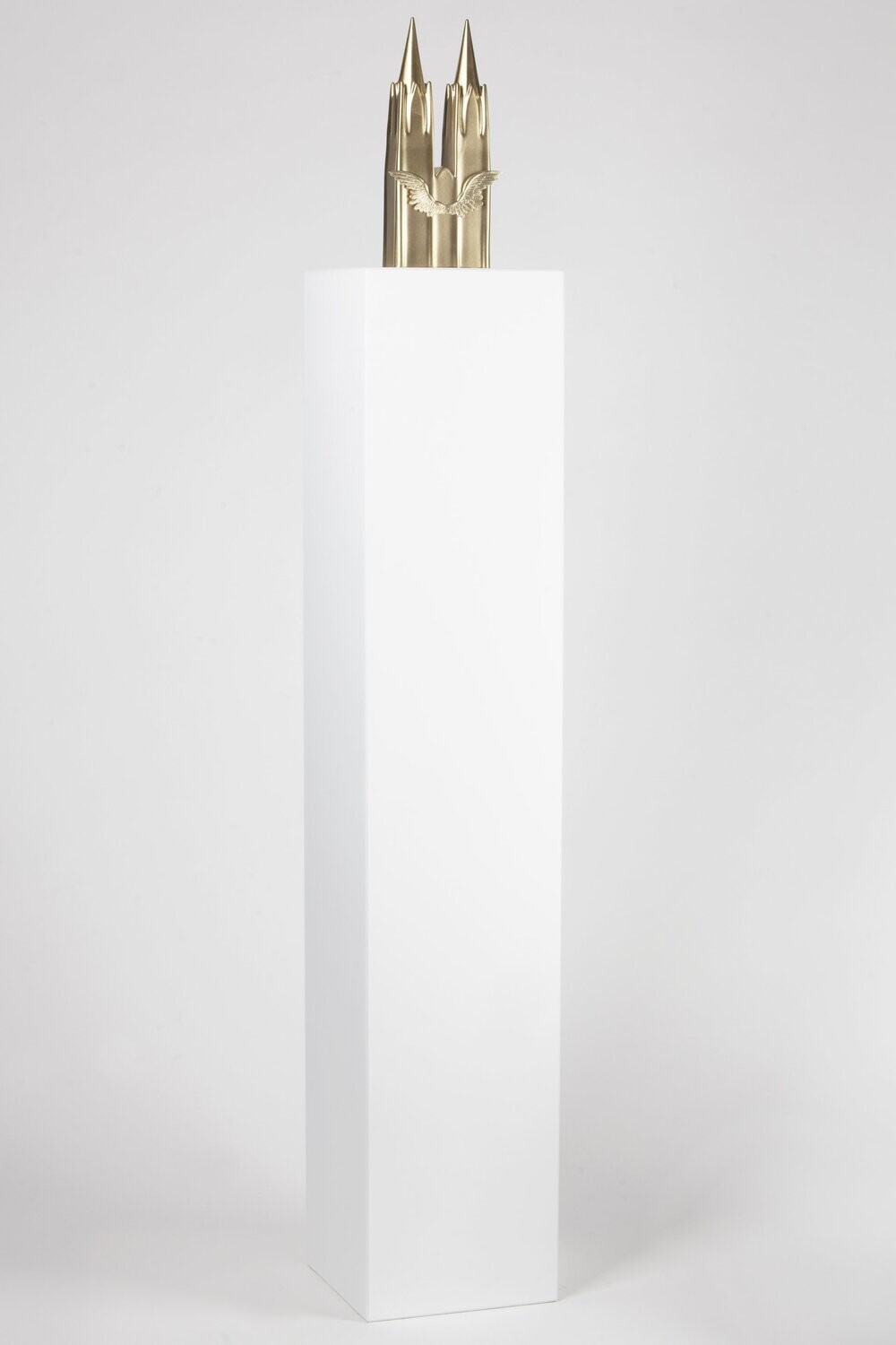 Galerie Säule, weiß
