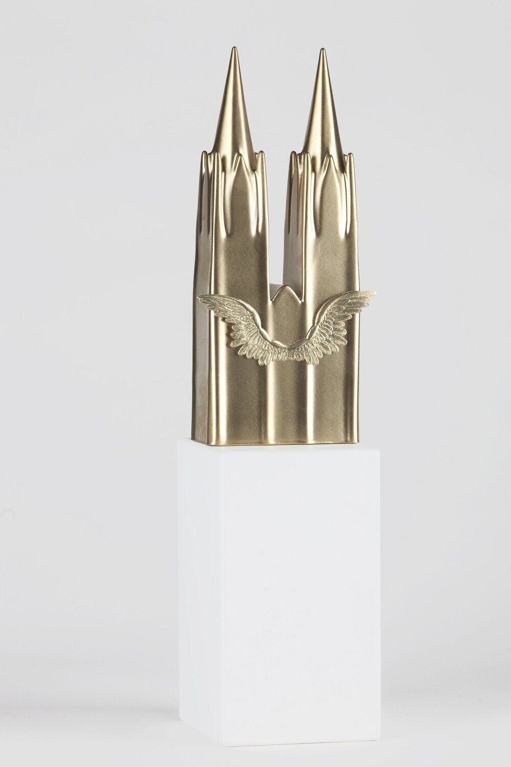 Miniatur Säule, weiß