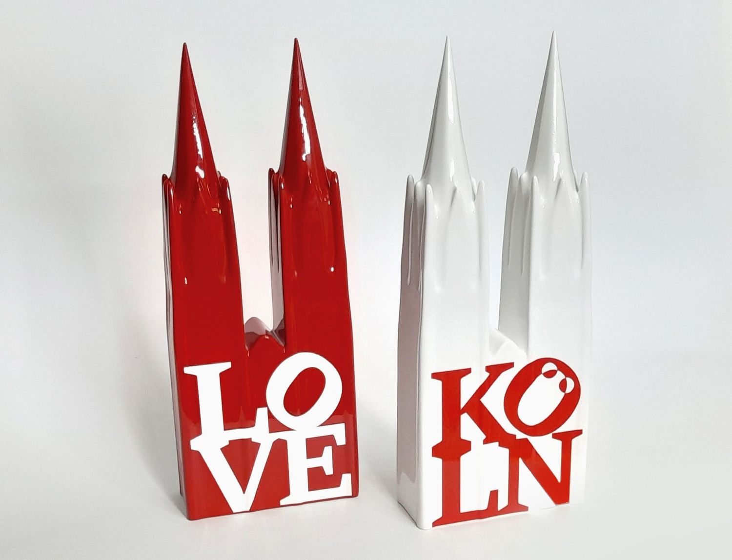 LOVE_KÖLN - Doppelpack rot-weiß
