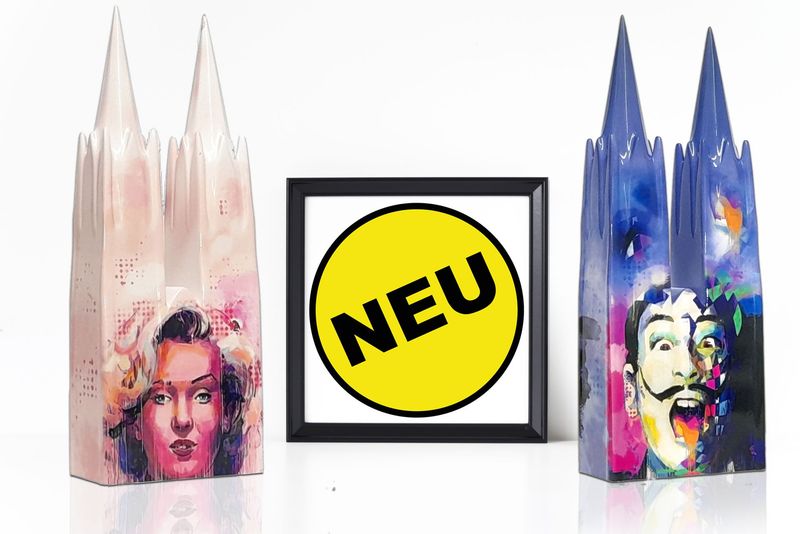 Doppelpack: Marilyn & Dali___________ Artist: Marc Taschowsky