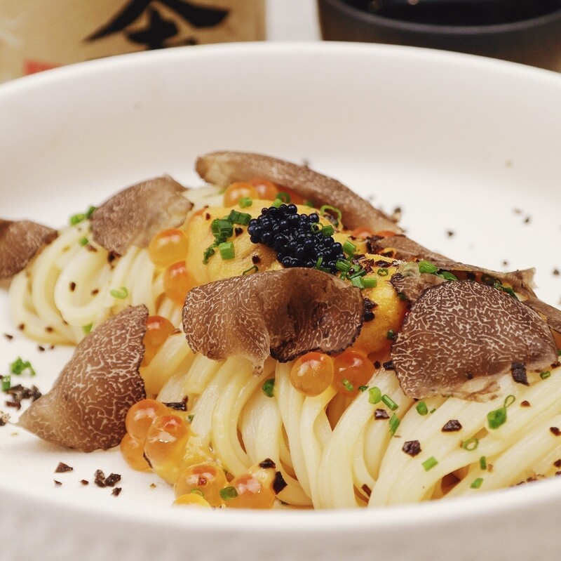 Cold Ikura Udon Cold Ikura Udon