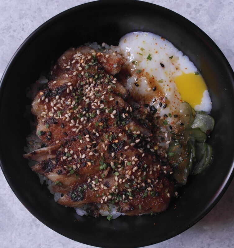 Yakiniku Iberico Pork Rice Bowl Yakiniku Iberico Pork Rice Bowl