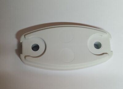 PLAQUE DE FONDATION POUR COMPAS DE PORTE D'ENTREE BLANC - REF R10120643