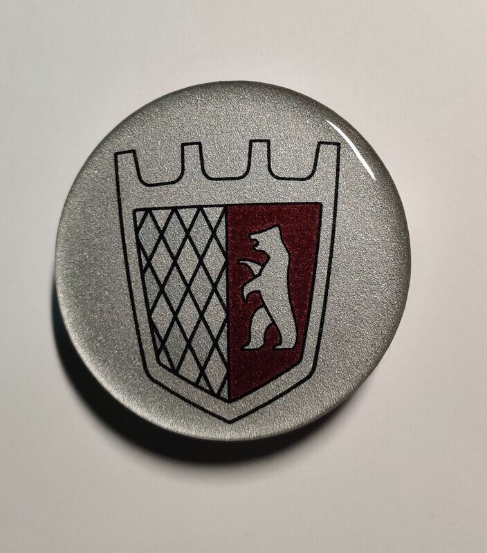 EMBLEME POUR ROUES 60 MM POUR JANTES BLANCHES - REF R04010956