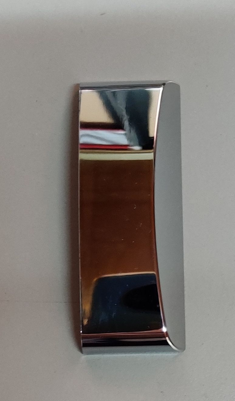 EMBOUT CHROME POUR BAGUETTE EXTERIEURE ANCIEN MODELE (6,3 cm) - REF R12030029