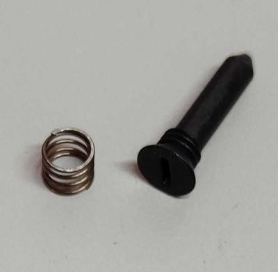 GOUPILLE DE CHARNIERE AVEC RESSORT POUR FRIGO ET CONGELATEUR DOMETIC RMD 10.5 POUR BAS DE PORTE - REF 28907882/3