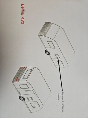 Compas pour baie de cuisine x1  480 bellini