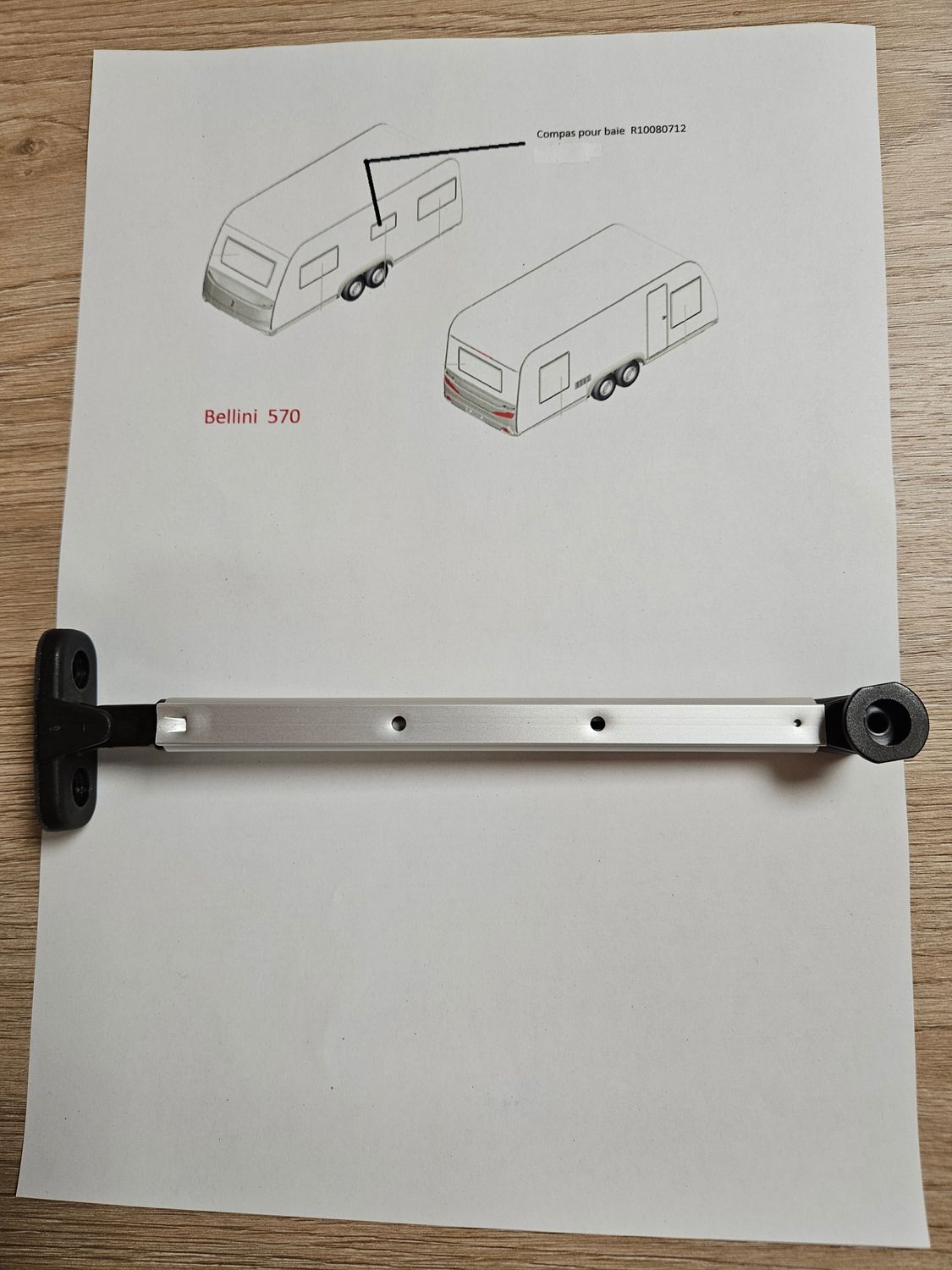 Compas pour baie cuisine x1  570 bellini