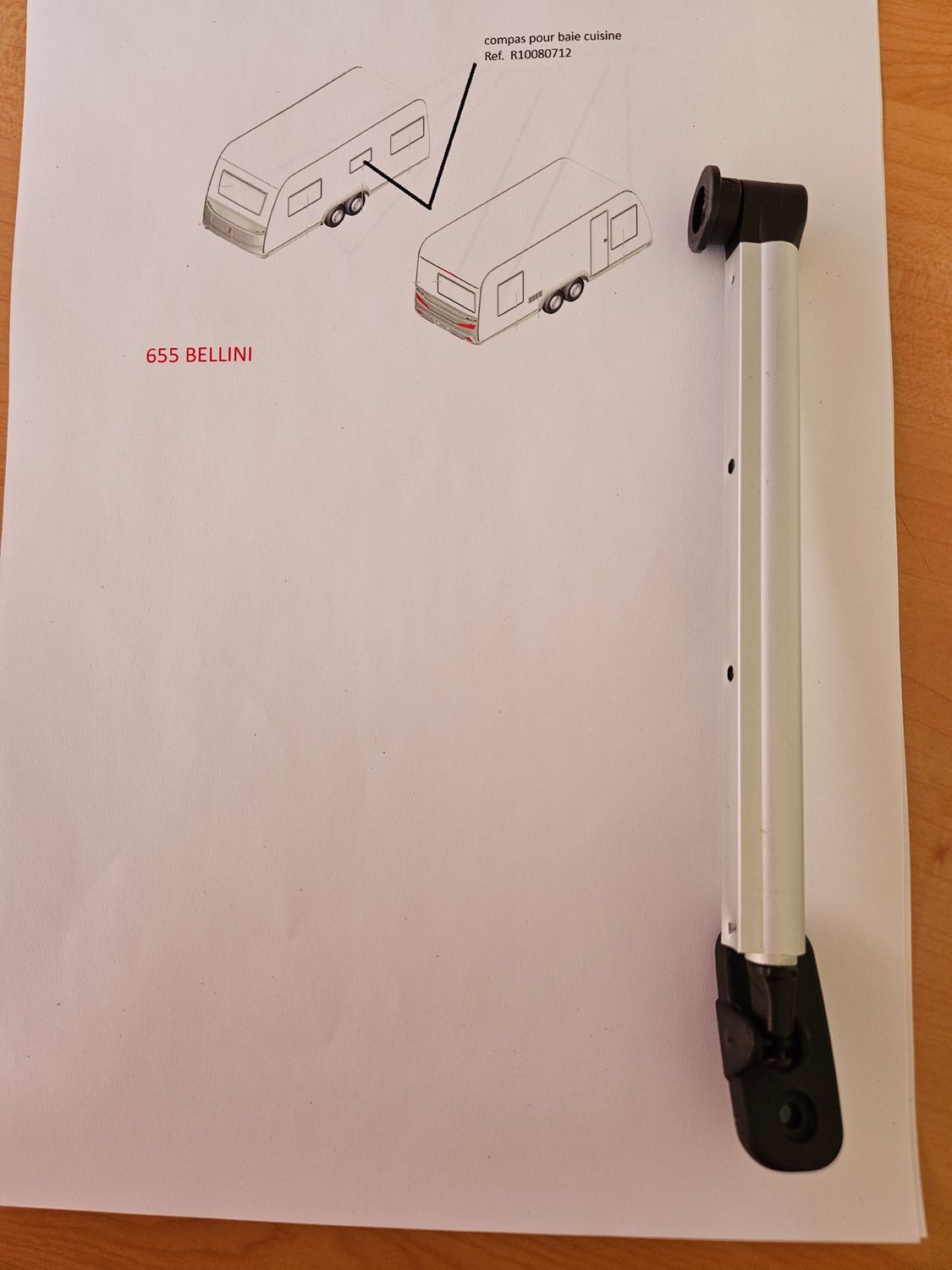 Compas pour baie cuisine pour 655 bellini