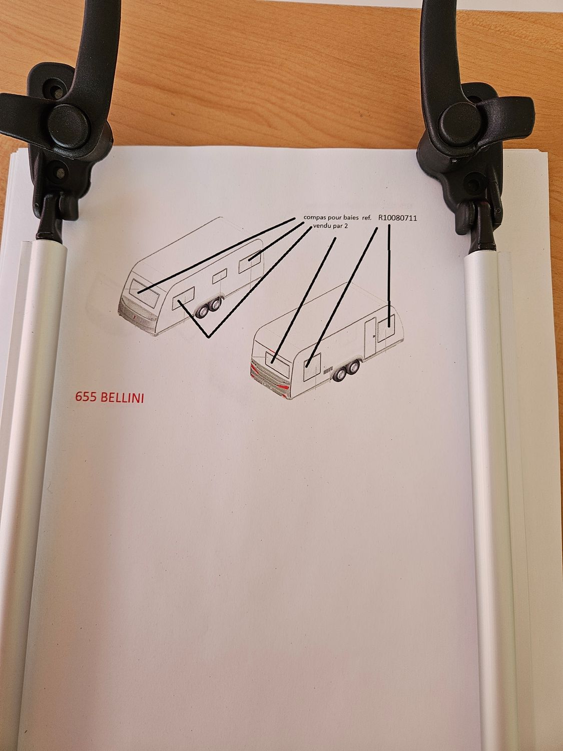 Compas pour baie pour 655 bellini vendu par 2