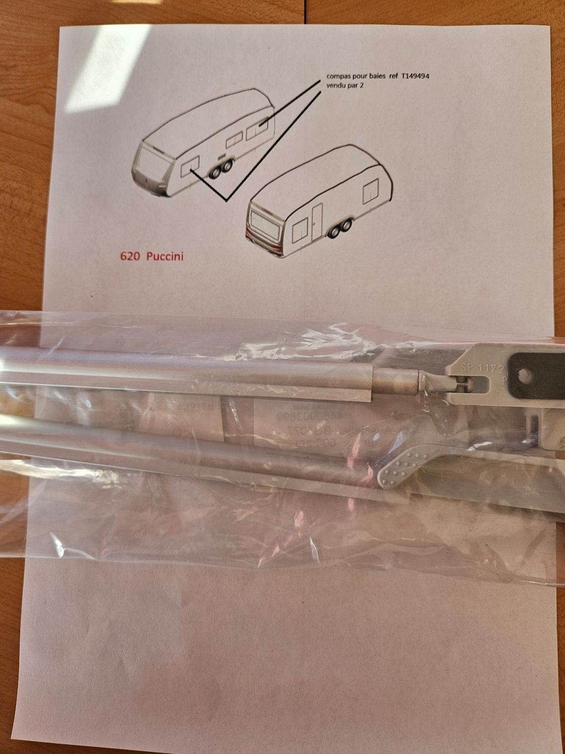 Compas pour baie 620 puccini vendu par 2