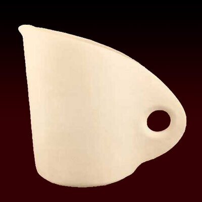 Jug with hole in handle