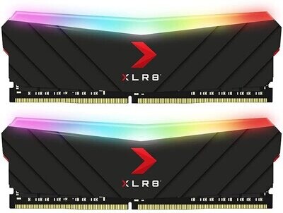 PNY Kit de Modules Mémoire RAM XLR8 Gaming Epic-X RGB DDR4 3200MHz 16GB (2x8GB)
