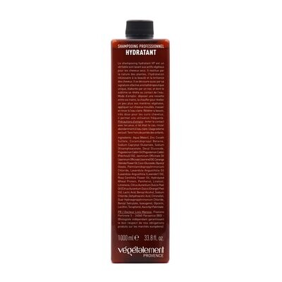 Hydraterende shampoo 1000 ml Eco recharge- Végétalement Provence - Shampooing hydratant