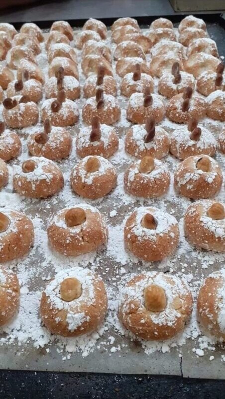 Dessert di mandorle