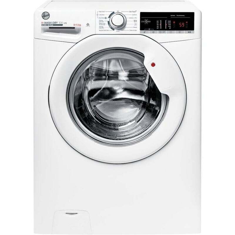 HOOVER H-Wash 300 NFC 8 kg Washer Dryer WHITE