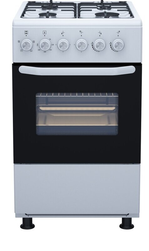 Unbranded 50cm Single cavity Gas Cooker White