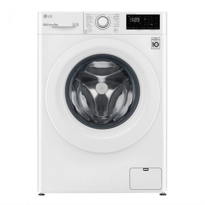 LG Direct Drive | 9kg | Washing Machine | 1360 rpm | AI DD™ | White (d)