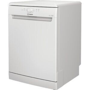 Indesit Dishwasher full size, white colour -Freestanding