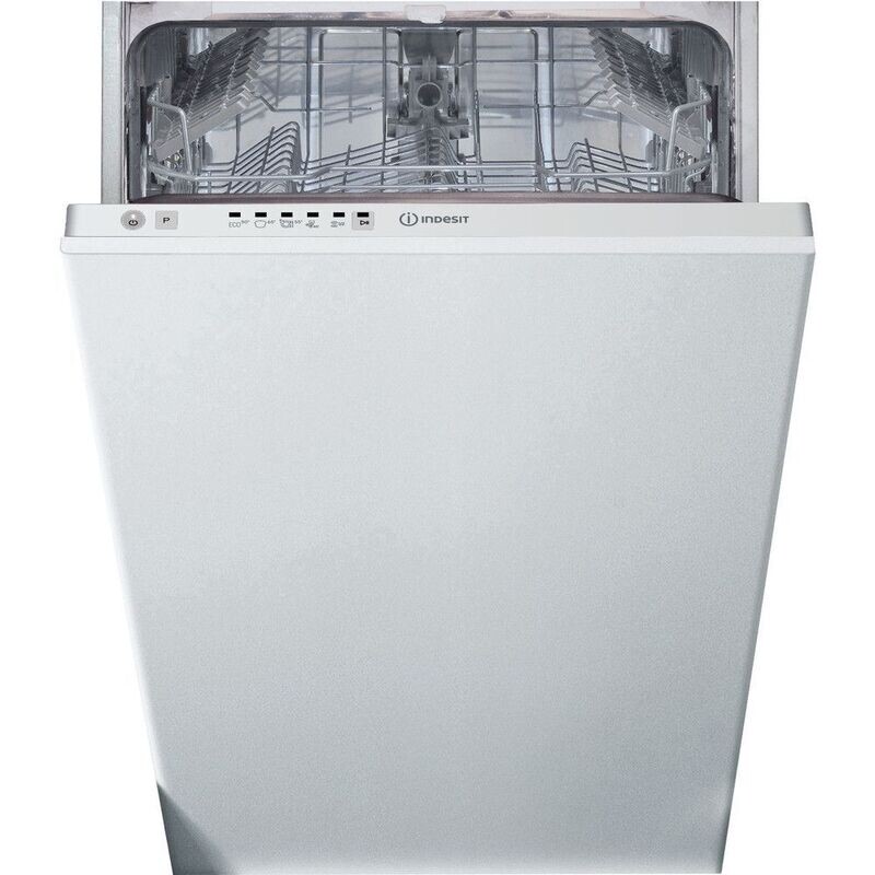 Integrated dishwasher: slim, white colour