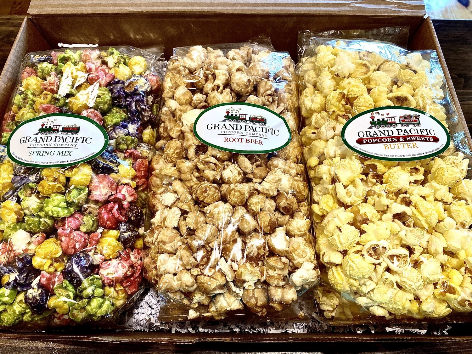 Popcorn of the Month - Specialty 3-pack - 7 Cups Per Bag - FREE