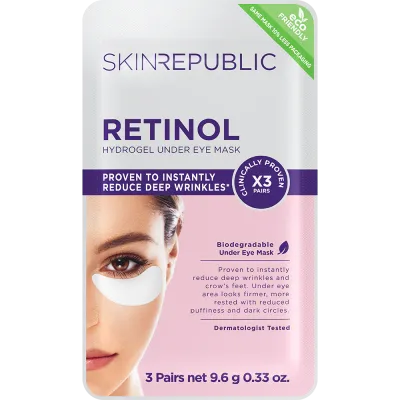 Retinol Hydrogel Under Eye Mask (3 Pairs)
