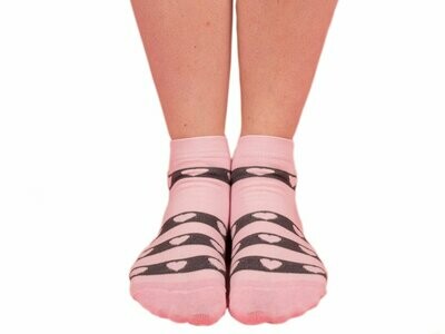 The Candy Socks Collection Cotton Candy Heart Sock