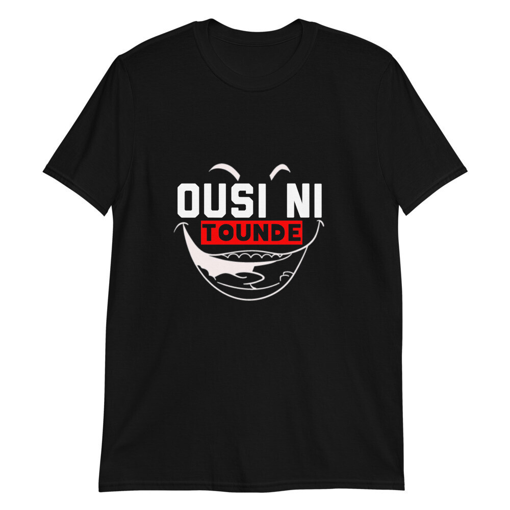 Tee-shirt original noir Ousi Ni Tounde