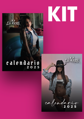 KIT 2 CALENDARI 2025 ELL&#39;N&#39;ROCK