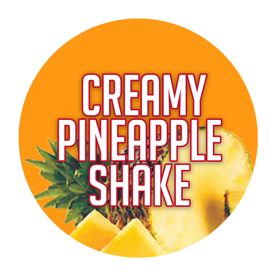 CREAMY PINEAPPLE SHAKE